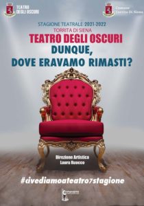 Locandina della stagione teatrale 2021/2022